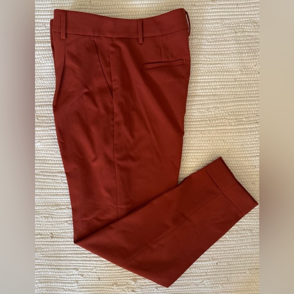 Banana Republic Orange Tapered Cropped Leg Pants - Picture 4 of 7